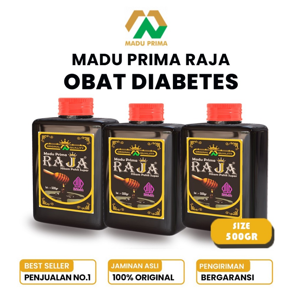 

Paket Bundling Madu Diabetes Prima Raja 500gr – Beli 3 Hanya 275rb, Herbal Alami Kontrol Gula Darah