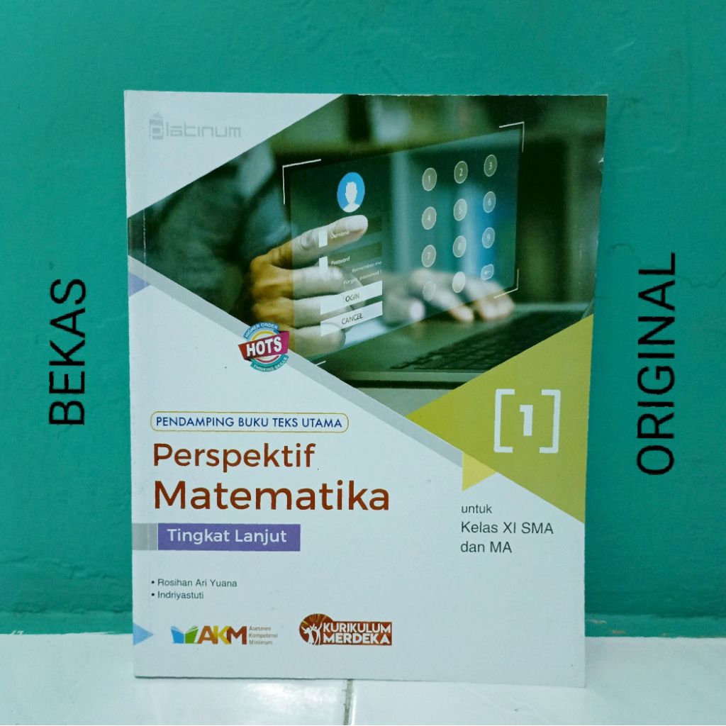 Buku Paket Perspektif Matematika MTK Tingkat Lanjut Kelas 11 XI 2 SMA MA HOTS AKM Kompetensi Minimum