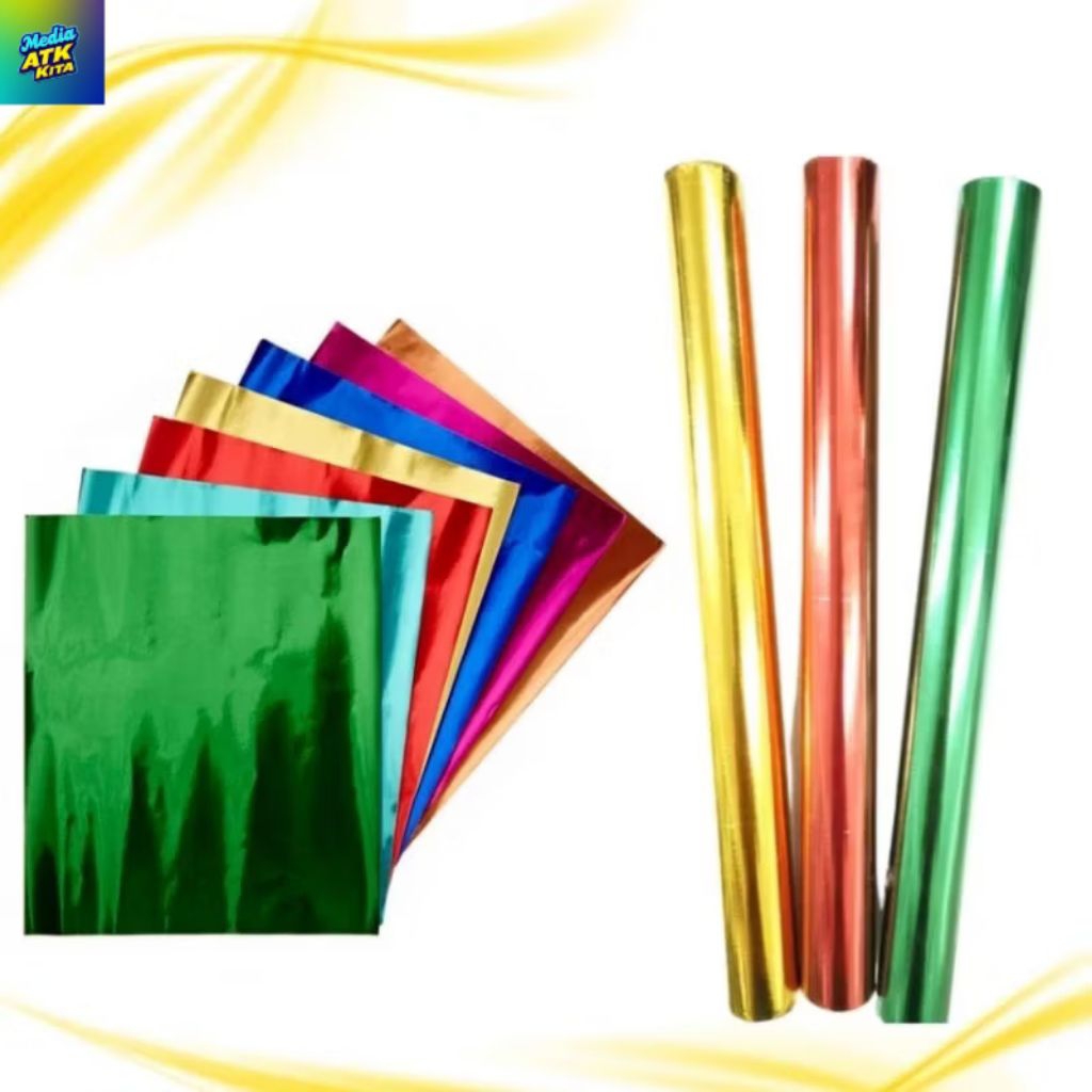 

Kertas Manila Metalik Warna / Kertas Warna / 1 Lembar