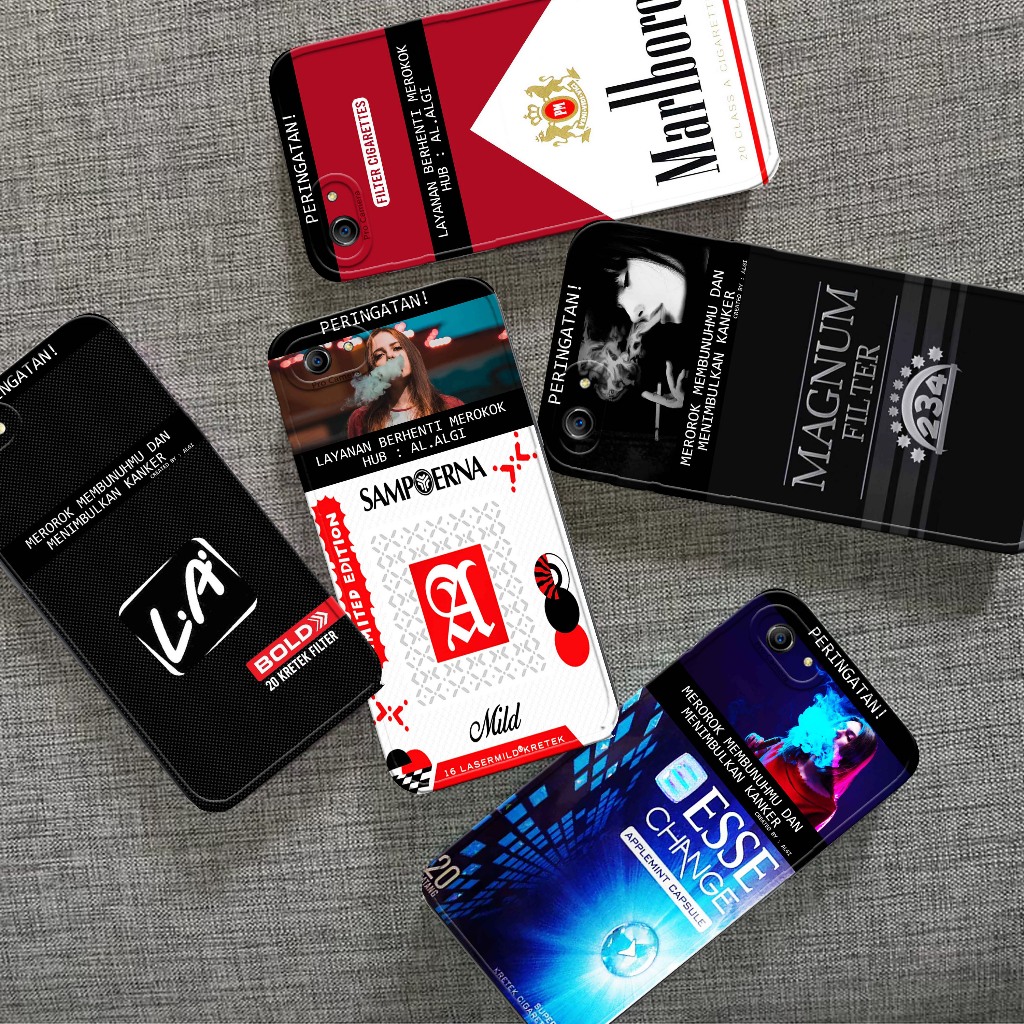 Softcase Untuk Oppo A83 - Softcase Gambar Fashion Printing { Rokok Limited Edition Terbaru } - Pelin