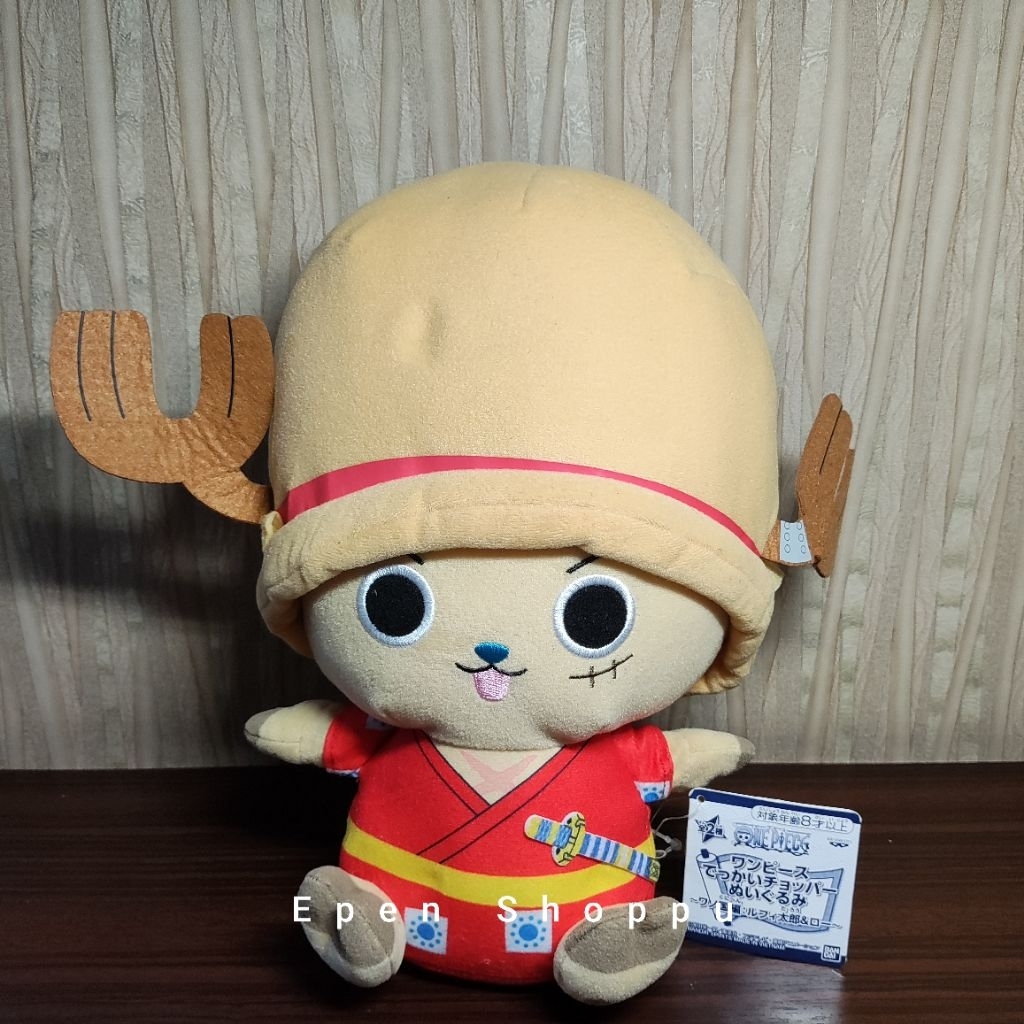 Chopper Luffy Wano - Banpresto - Boneka One Piece Plush