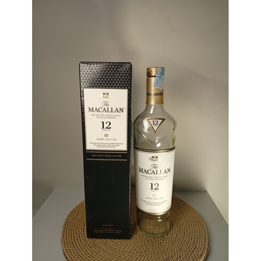 Botol+Box Pajangan Hiasan Dekorasi Macallan 12