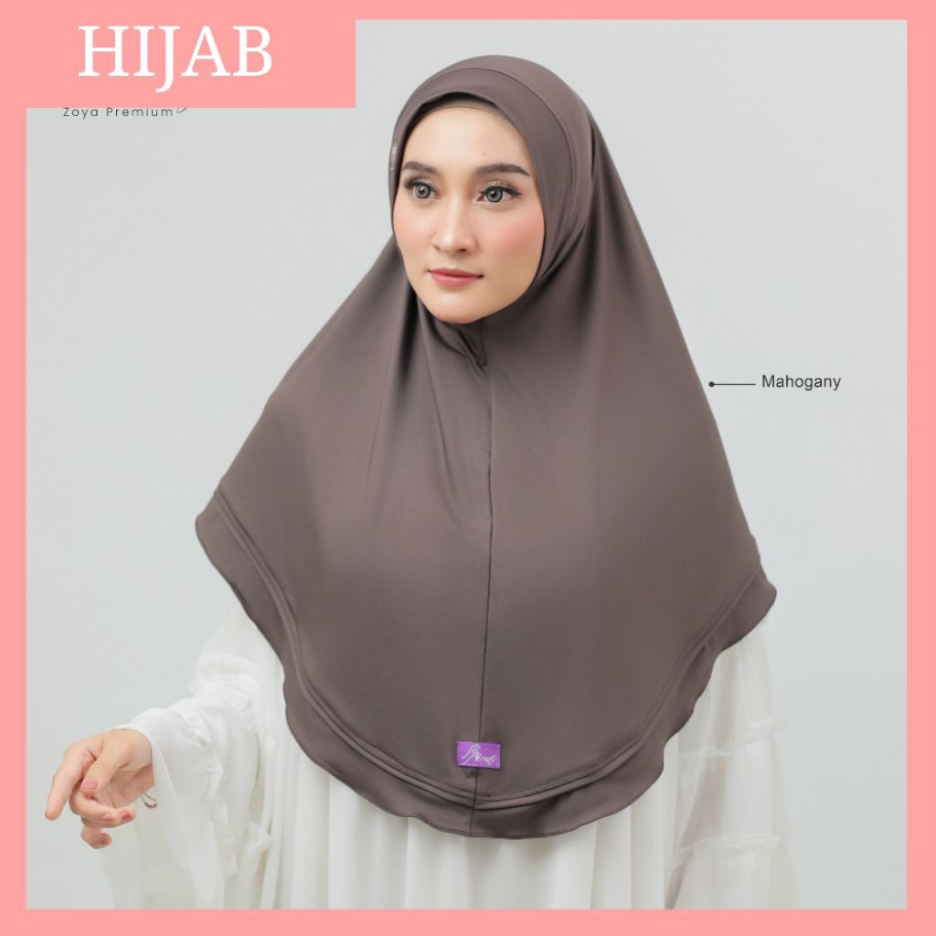 Ayra Hijab Arrafi Bergo Instant Standart √ Hijab Jilbab Ar Rafi Stella Simple Polos Wanita Dewasa Te