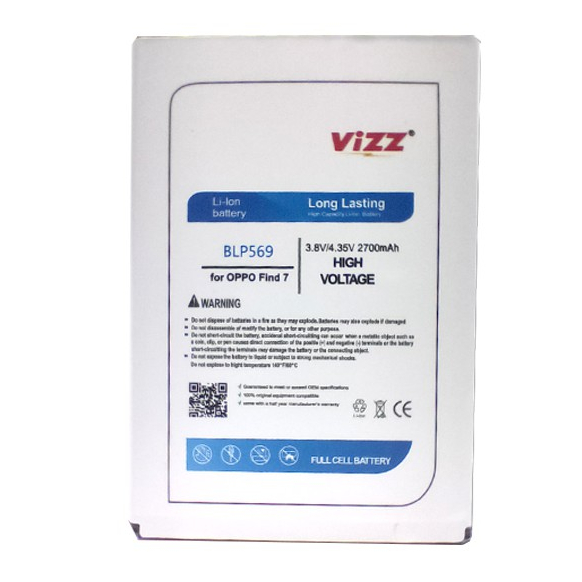Vizz Baterai Oppo BLP569 / FIND 7 / FIND 7A Original