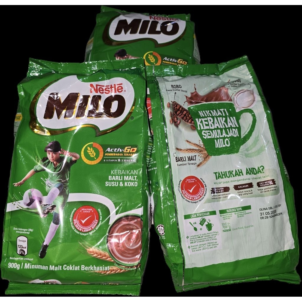

COKLAT / SUSU / MILO BUBUK 900GR M414Y