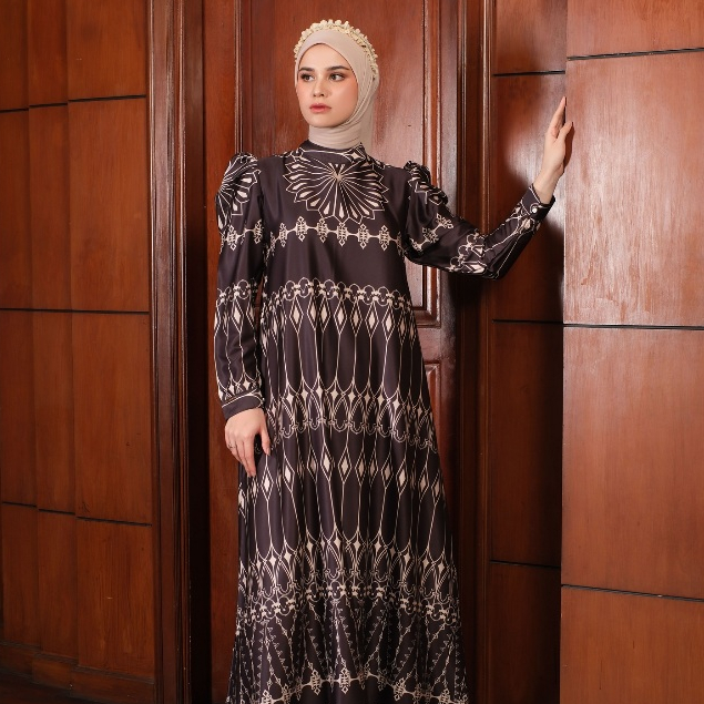 Kamima - Sabine Series - Sofia Dress in Brown