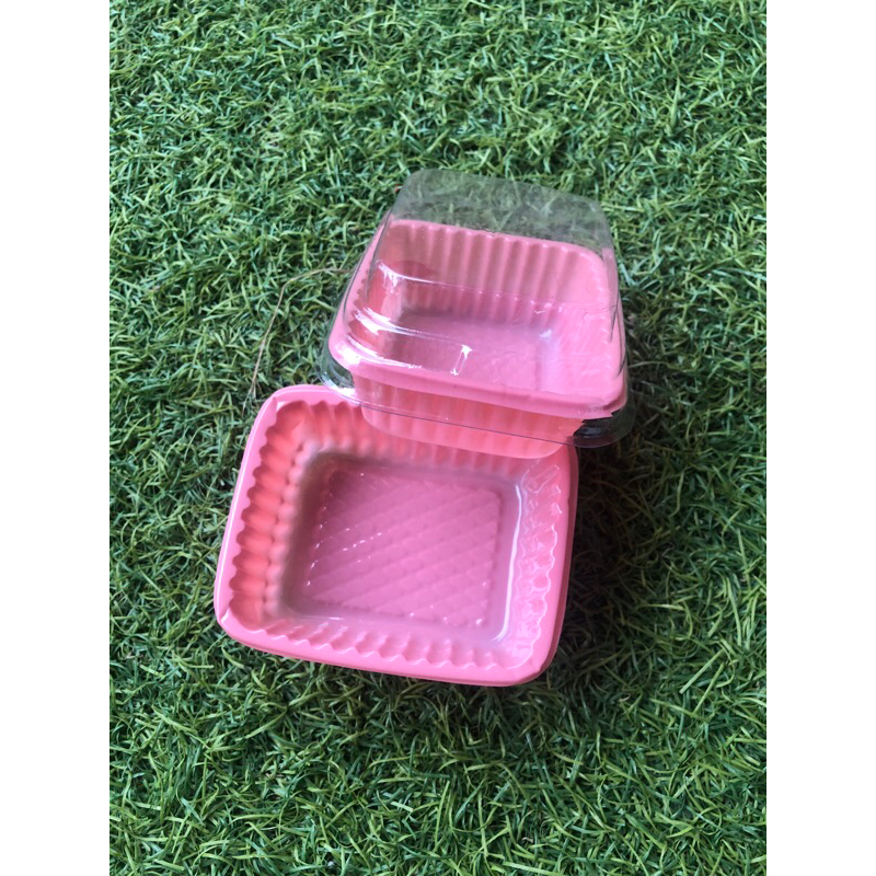 [Isi 50] Mika Pancake Durian Mini Pink / Tray Mika Mochi