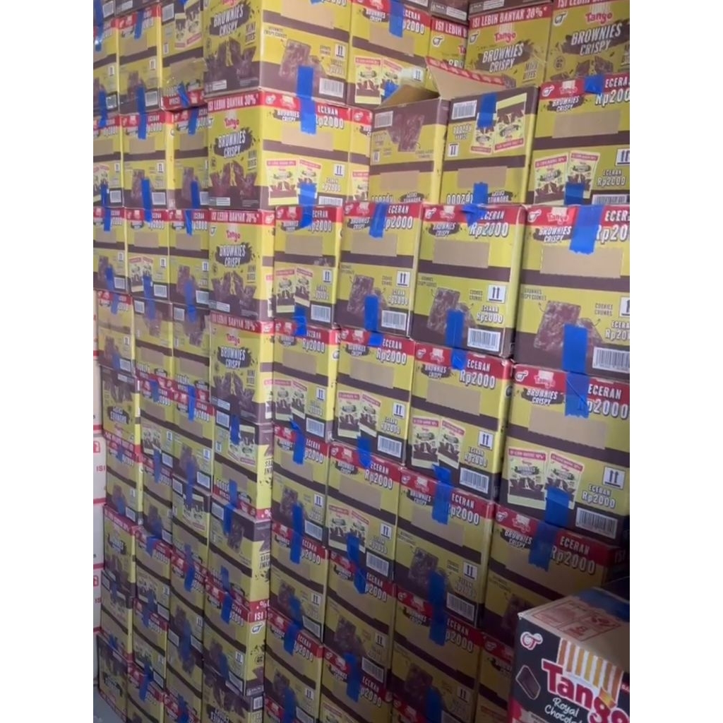 

TANGO BROWNIS CRISPY 1 KARTON ISI 40 PACK