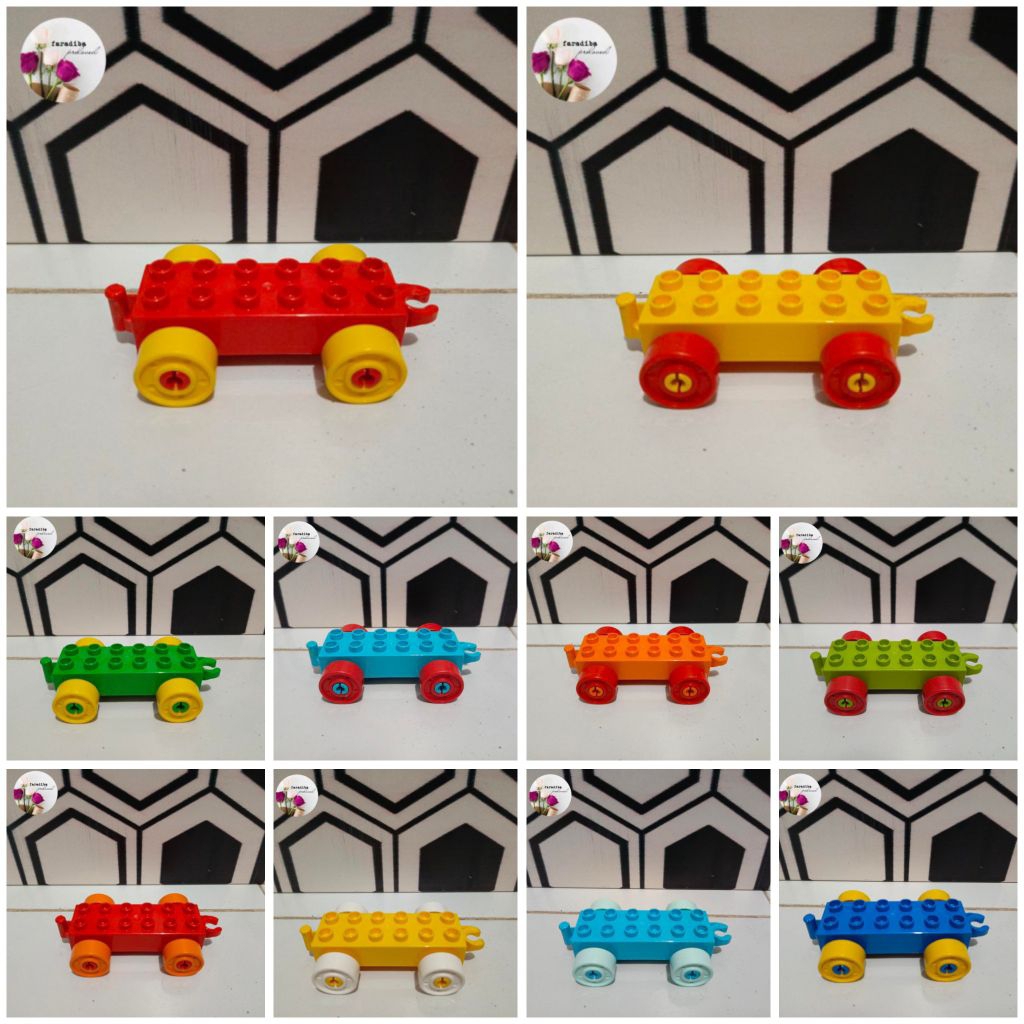 Lego duplo original Base car/Base train/mobilan 01