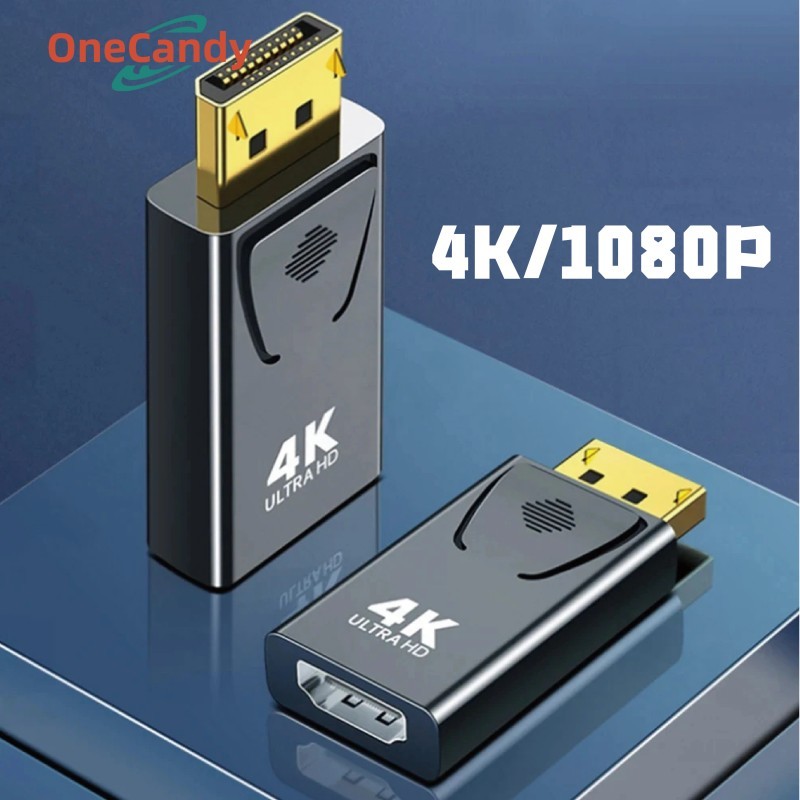 4K Converter DisplayPort DP To HDMI Female Macbook Windows / Konverter DP Male to HDMI Female