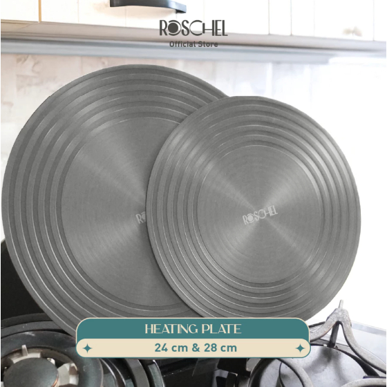 Roschel Alas Tatakan Panci Kompor Heating Conduction Plate Anti Gosong Kompor Gas / Listrik