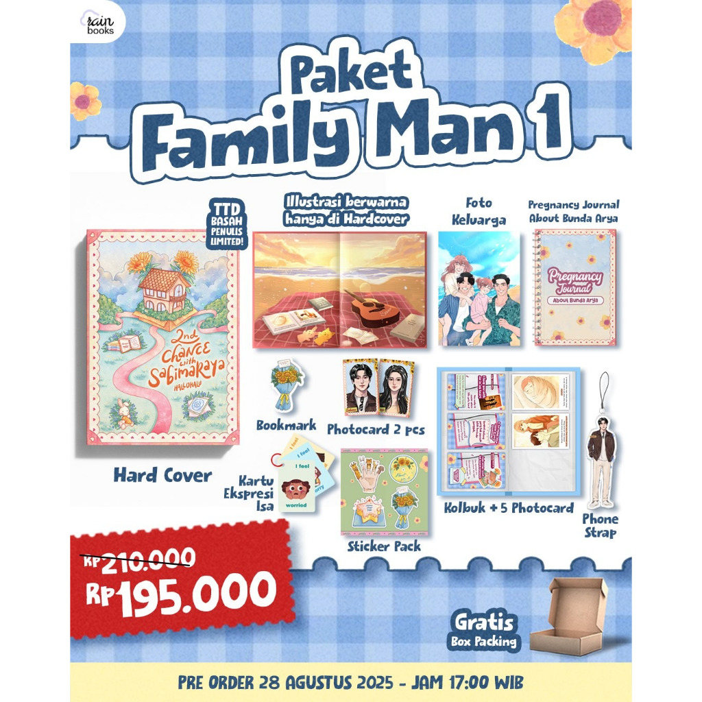 NOVEL 2ND CHANCE WITH SABIMARAYA + BONUS - Hallohalu - Rainbooks