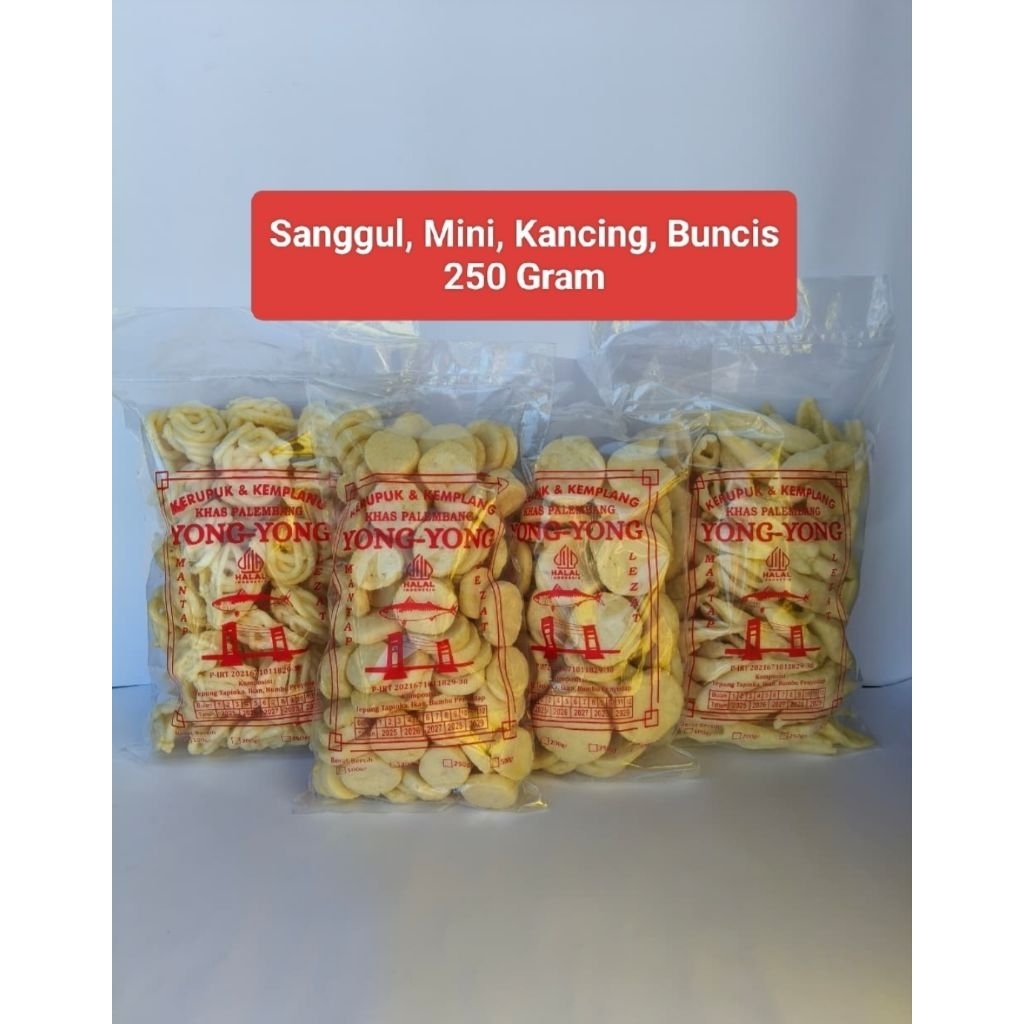 

Paket Kerupuk 4 Bungkus Super Judes 2 Yong Yong Palembang