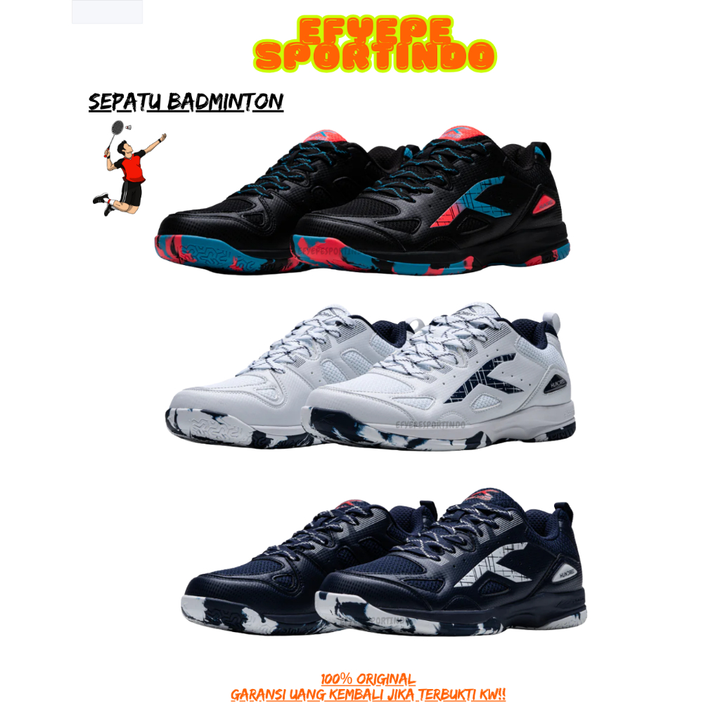 New  Sepatu Badminton Hundred HNDRD GALAXY Sepatu Hundred Galaxy / Sepatu Hundred Galaxy 100% ORIGIN