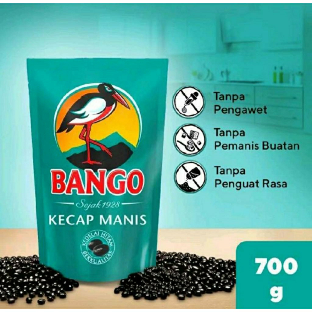 

Kecap Manis Bango 700 gr