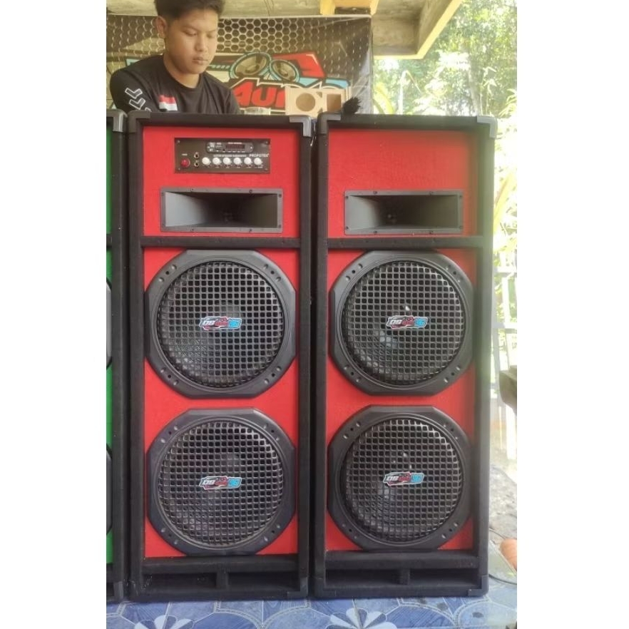 Paket Speaker 12in x4 Rakitan Bass glerrr