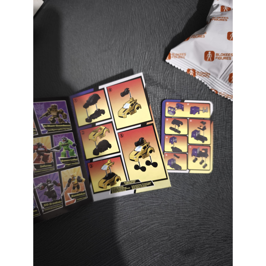 Blokees paketan gdv 02 dan gdv 03 bee vehicle dan optimus vehicle no coin ofc