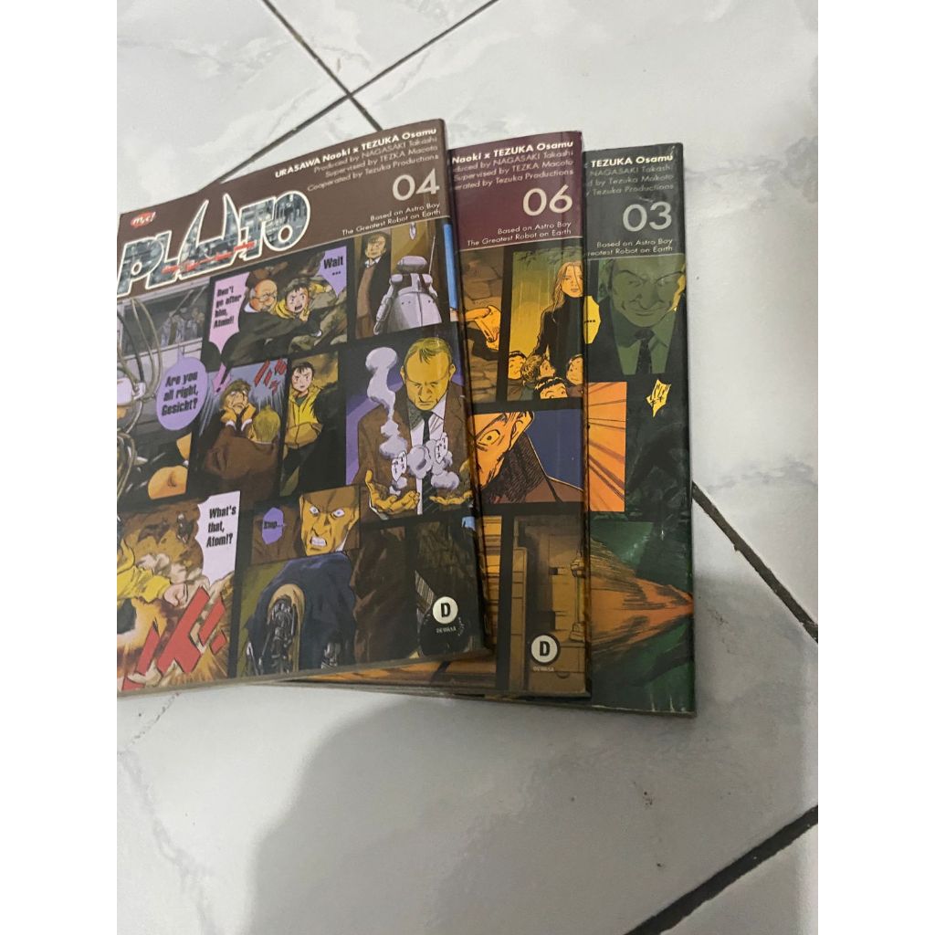 Komik Pluto Cabutan - Naoki Urasawa