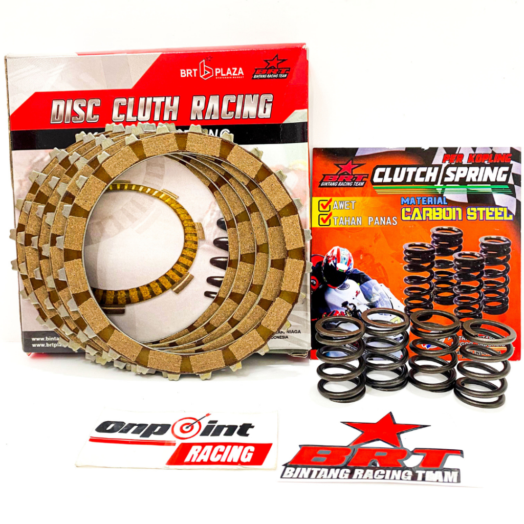 PAKET KAMPAS & PER KOPLING BRT SONIC NEW 150 CB CBR 150R 100% ORIGINAL BRT