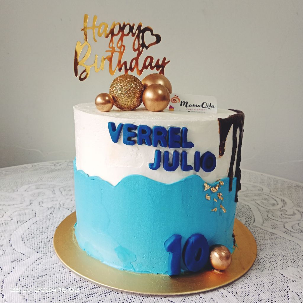 

kue ultah estetik custom tinggi uk 18