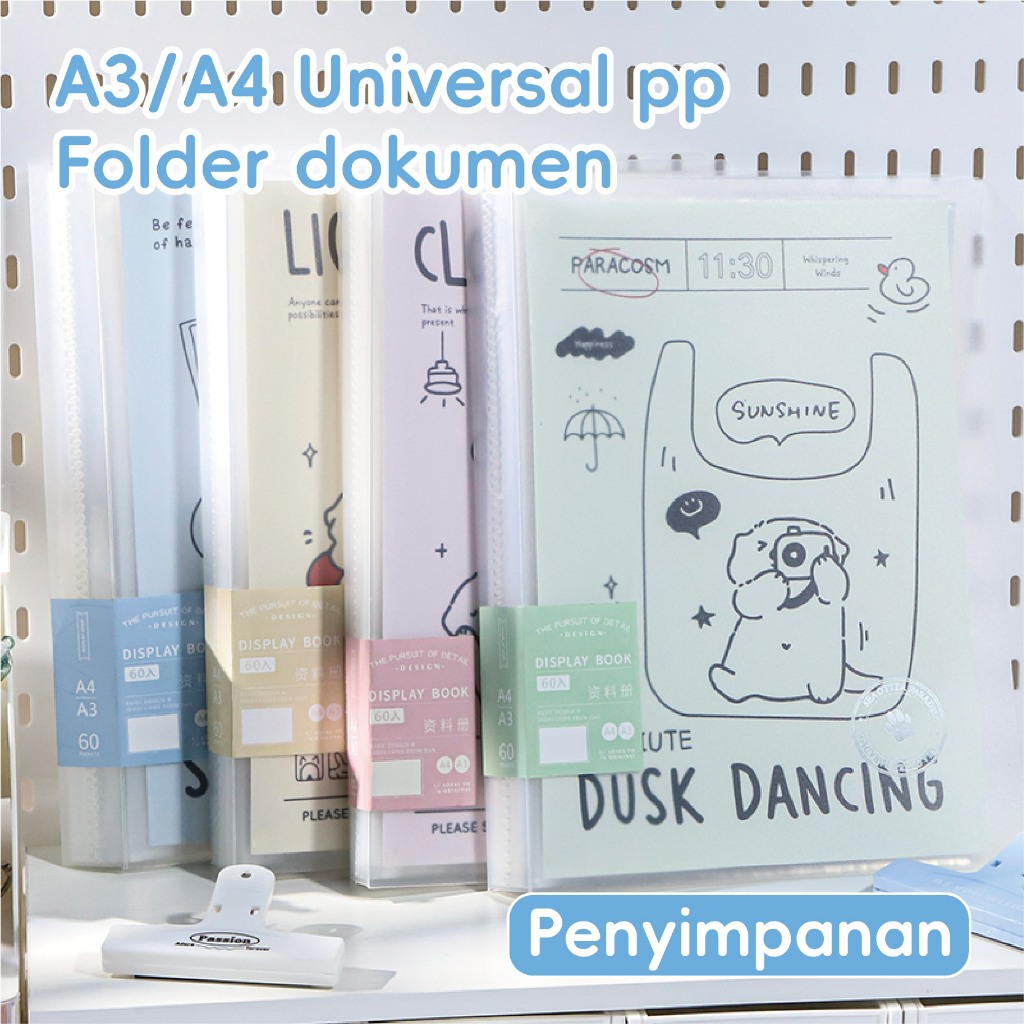 

Portable Cartoon Sea Otter Park 20-30 A4/A3 Ukuran Bag Collection Mahasiswa Dokumen Penyimpanan Nyaman Buku Tes Buku Buku Buku Dapat Menampung 40-60 Halaman Buku Informasi Di Bagian Depan Dan Belakang