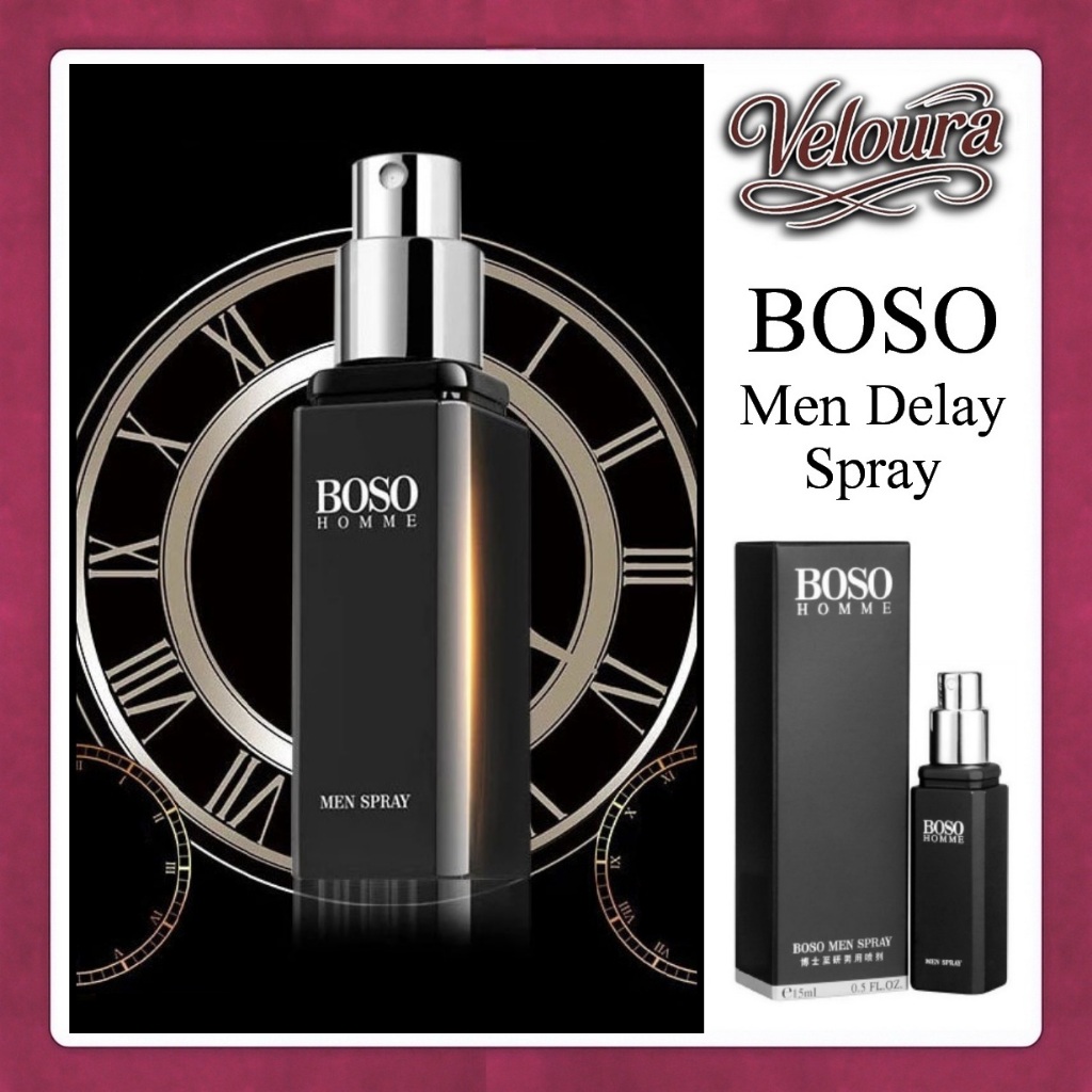 Veloura Boso Spray Delay Black