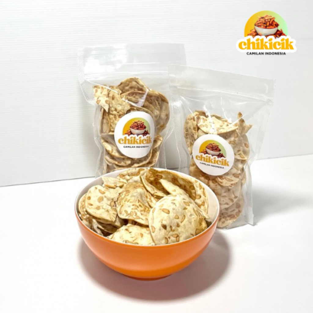 

Keripik tempe sagu gurih & renyah