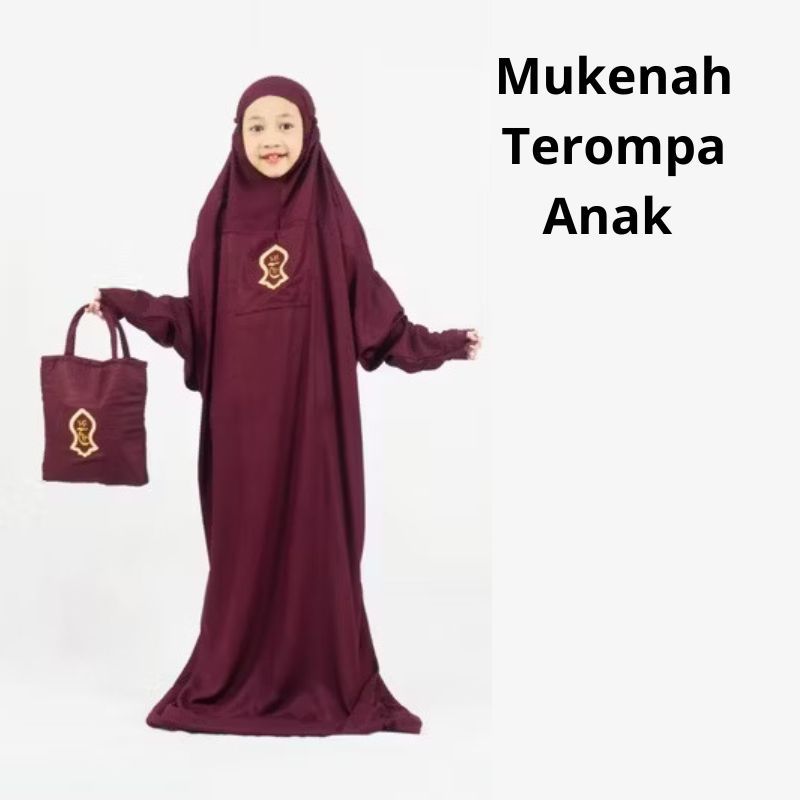 SETELAN MUKENAH ANAK POLOS