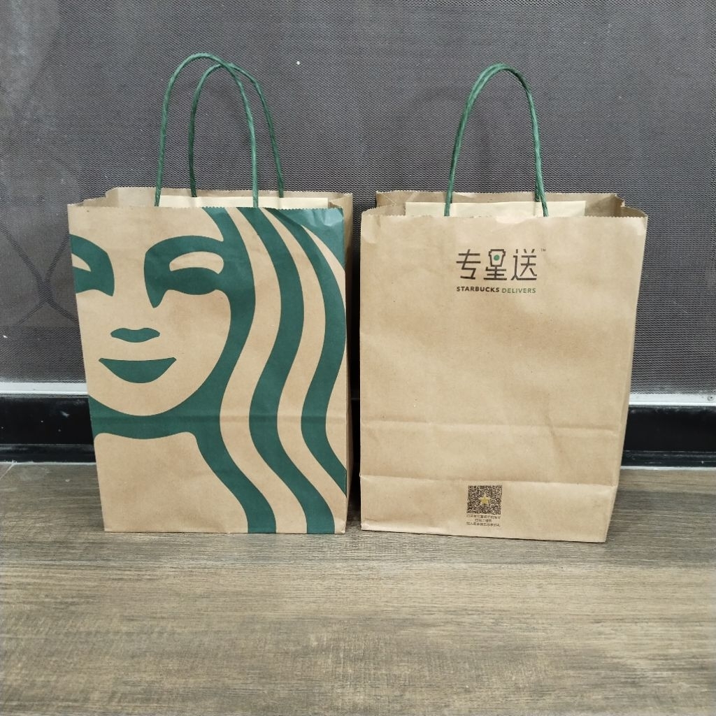 

BAG PB C - PAPER BAG STARBUCKS LUAR NEGERI OVERSEAS JAPAN SAKURA CHINA