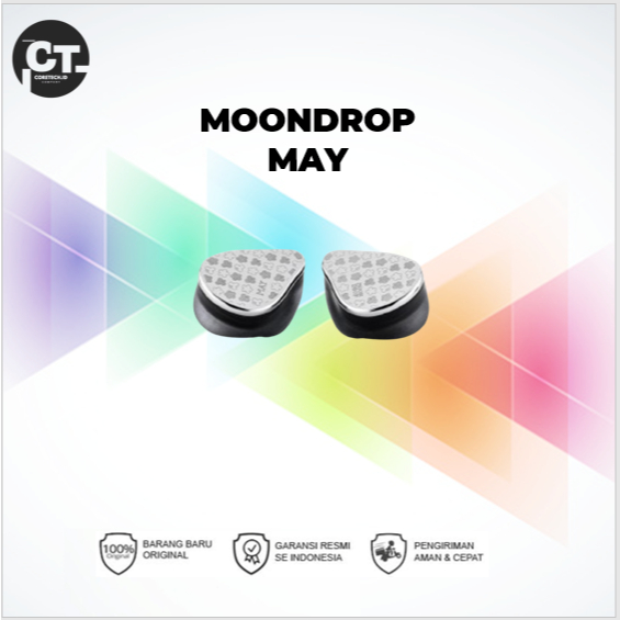 MOONDROP MAY IN EAR MONITORS EARPHONE WITH MIC, TYPE-C PLUG