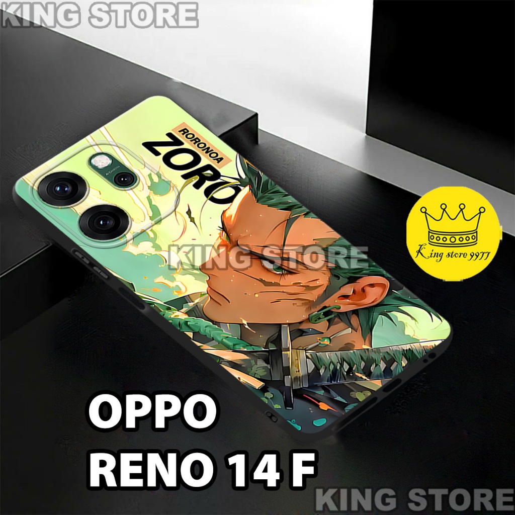 (KS2) Softcase karet untuk hp OPPO RENO 14F/Motif Anime/casing OPPO RENO 14F/case OPPO RENO 14F 2025