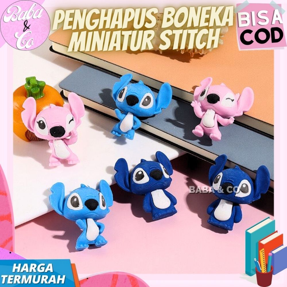 

PENGHAPUS BONEKA STITCH MINIATUR ERASER PENGHAPUS PENSIL STITCH LILO SERIES PENGHAPUS KARET BONEKA STITCH IMUT UNIK MURAH GROSIR COD