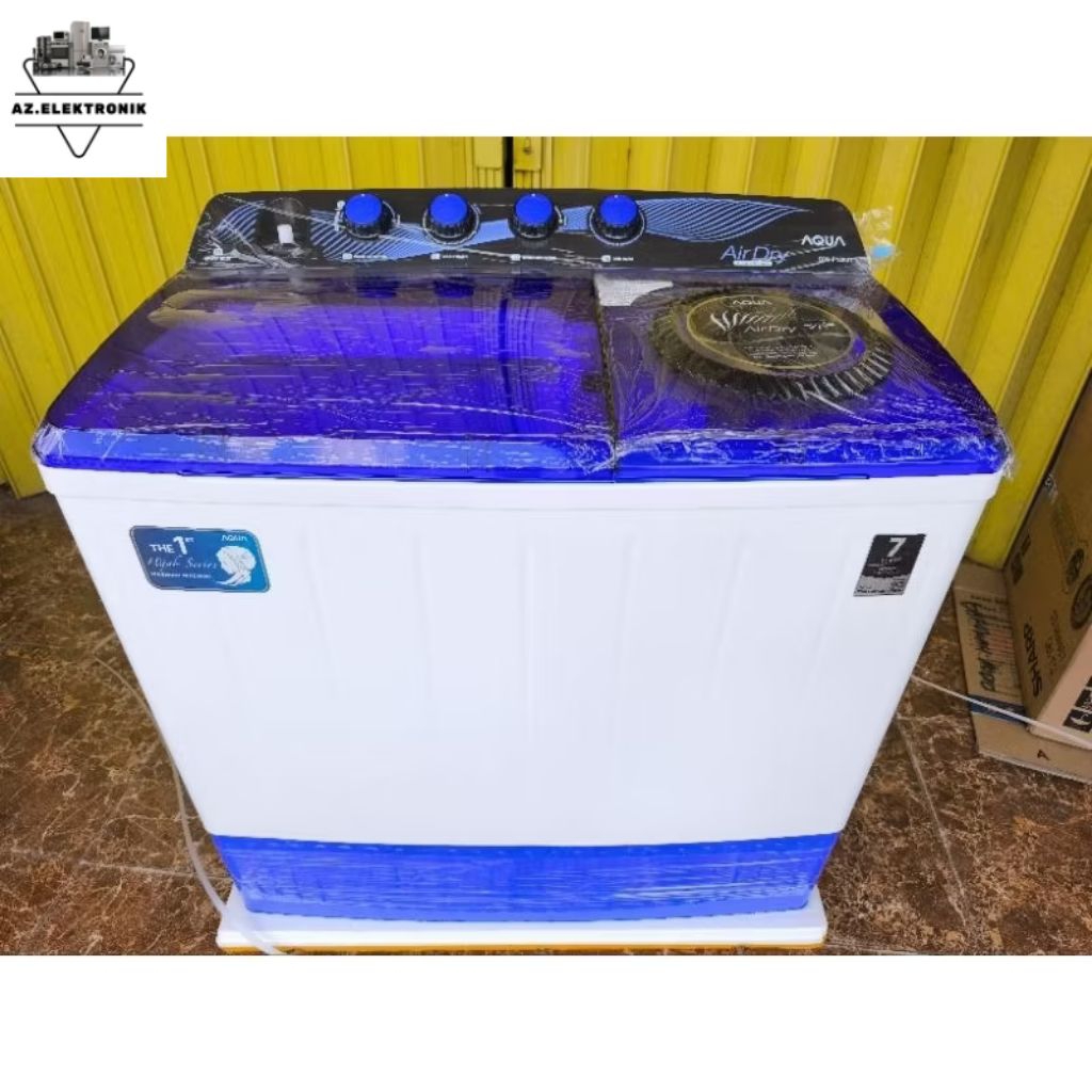 Mesin Cuci Aqua 14 kg 2 tabung/ Mesin Cuci Aqua 1450XT