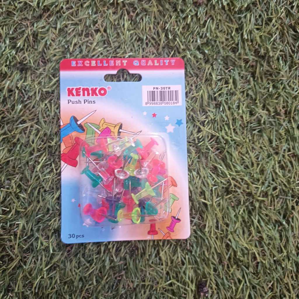 

JUAL PUSH PIN KENKO PN-30TR TRANSPARAN