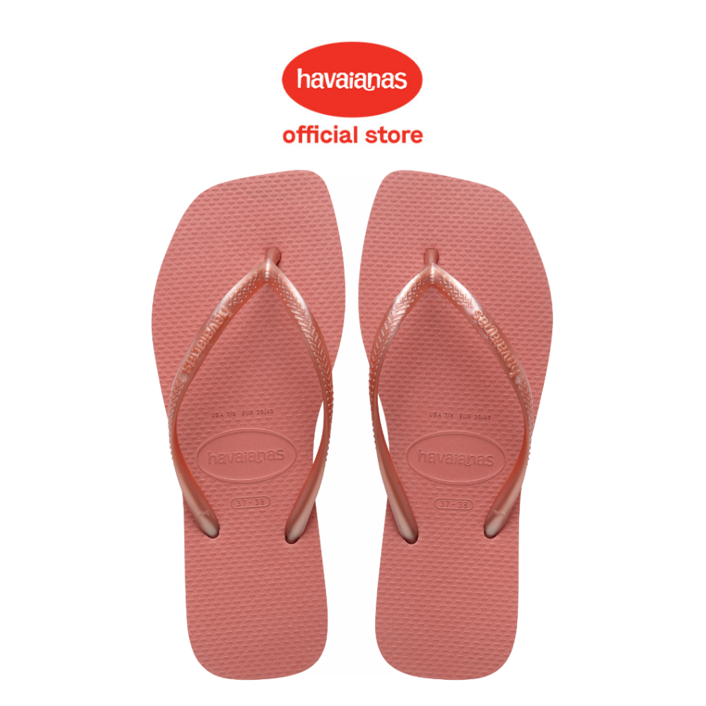 Havaianas 1121 Slim Square - Canyon Clay - Sandal Wanita