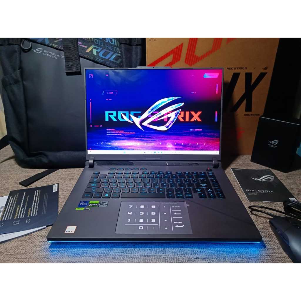 Gaming Asus ROG G614JIR i9 14900HX RTX 4070 32GB Garansi Fullset