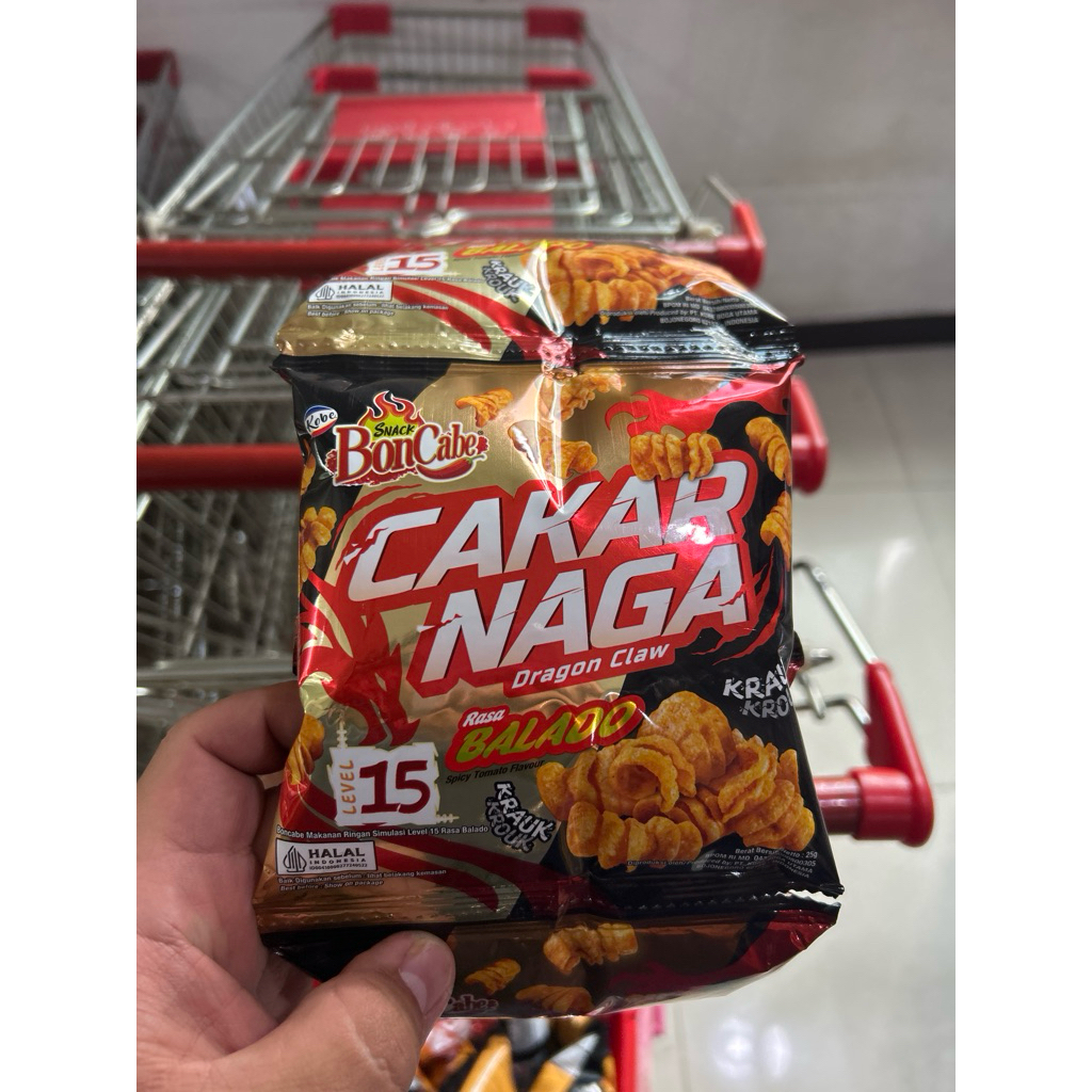 

BonCabe CAKAR NAGA balado 25gr Lvl 15
