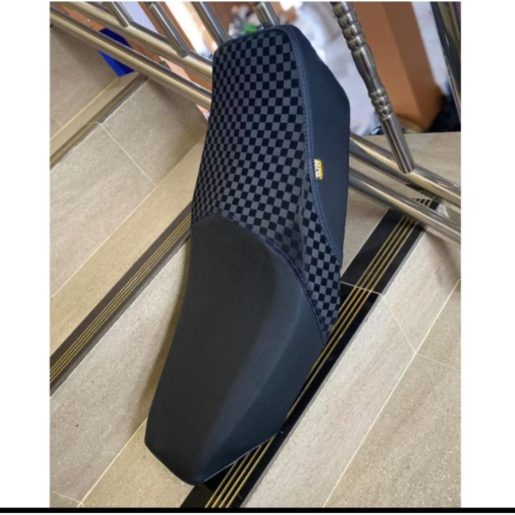 Sarung Cover Kulit Jok Motor Rx King Motif Catur Original Mbatech