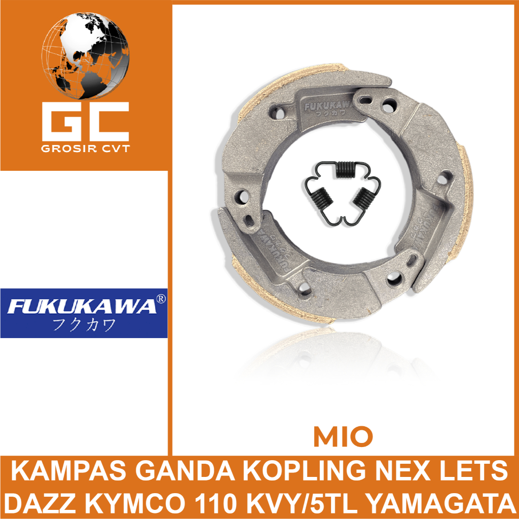 Kampas Ganda Kopling Nex Lets Dazz Kymco 110 Fukukawa