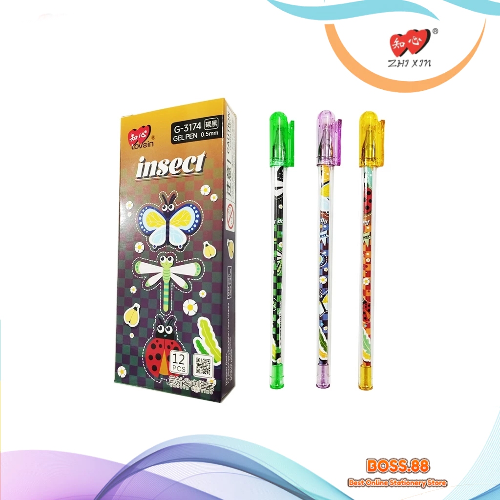 

GEL PEN ECERAN ZHI XIN G-3174 (1 PCS)