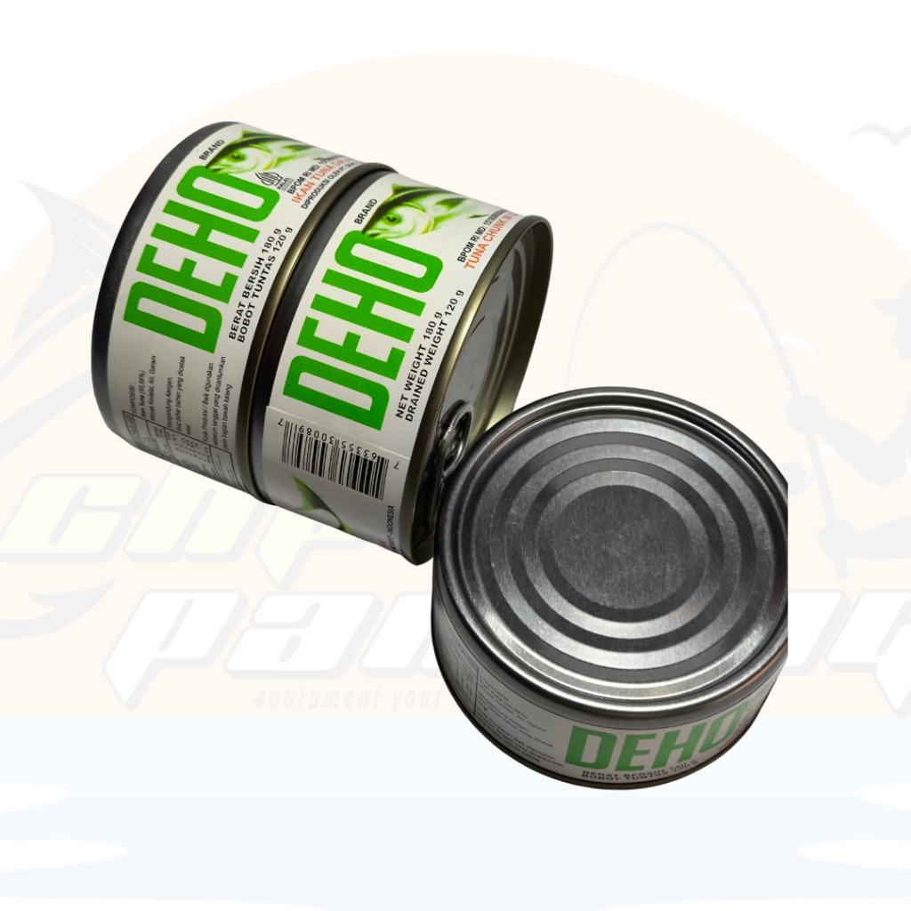 Umpan Mancing Ikan Tuna Merk DEHO –  Ikan Laut & Air Tawar