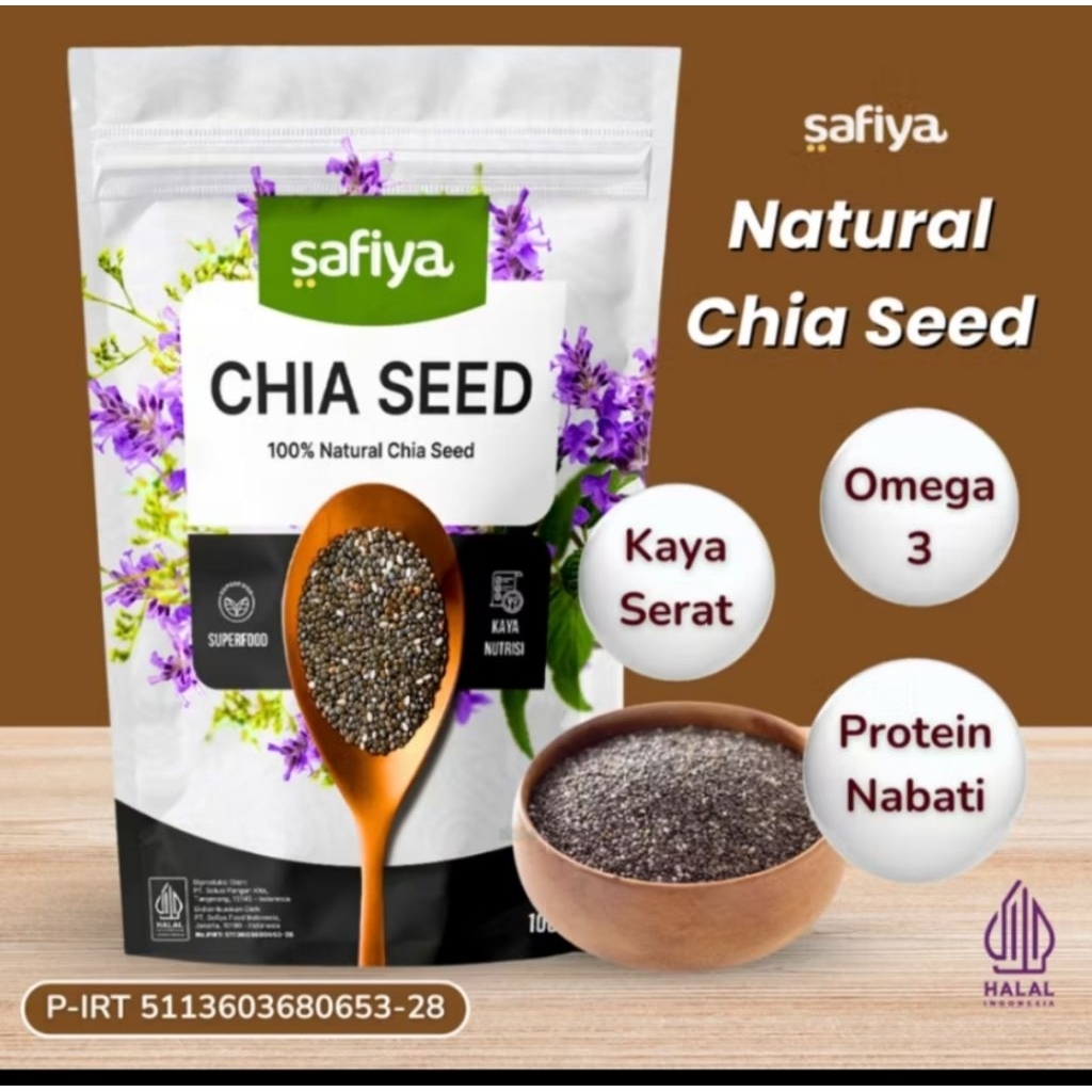 

Chia Seed Black Organic Safiya