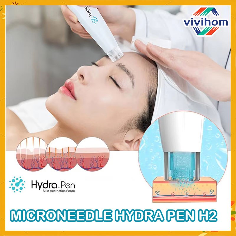 Hydra Pen H2 Microneedle Alat Facial Wajah Elektrik Perawatan Instrumen Perawatan kulit Mts Injeksi 