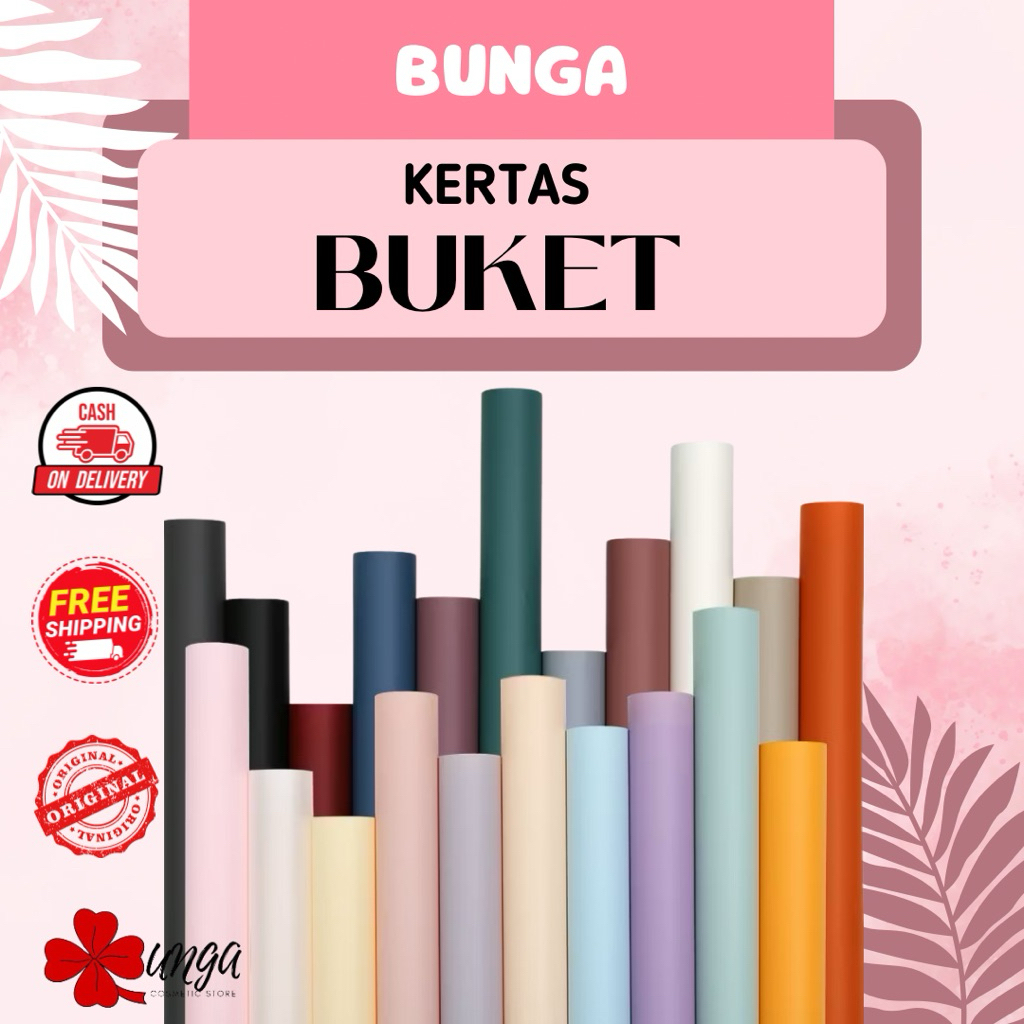 

BUNGA - Kertas Buket / Kertas Buket Warna / Kertas DIY Buket