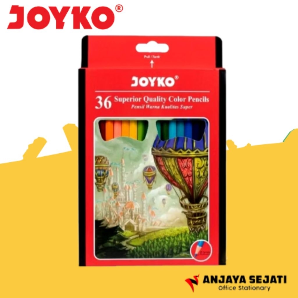 

Pensil Warna Joyko CP-0128 | Pensil Gambar 36 Warna