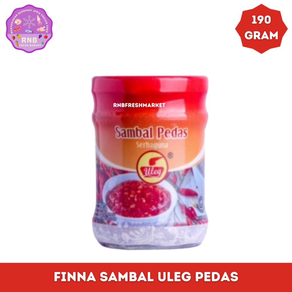 

Finna Uleg Sambal Pedas Netto 190 Gram