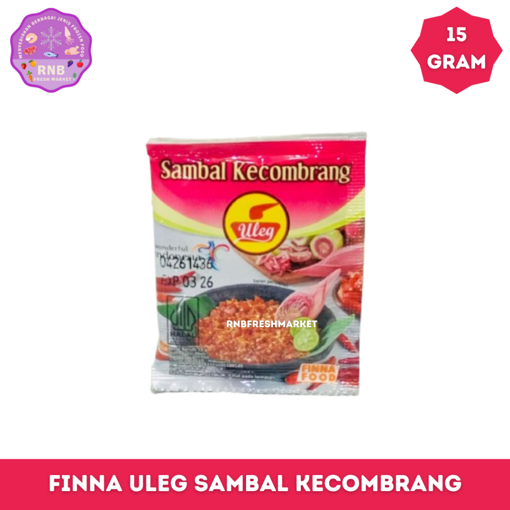 

Finna Uleg Sambal Kecombrang Netto 18 Gram