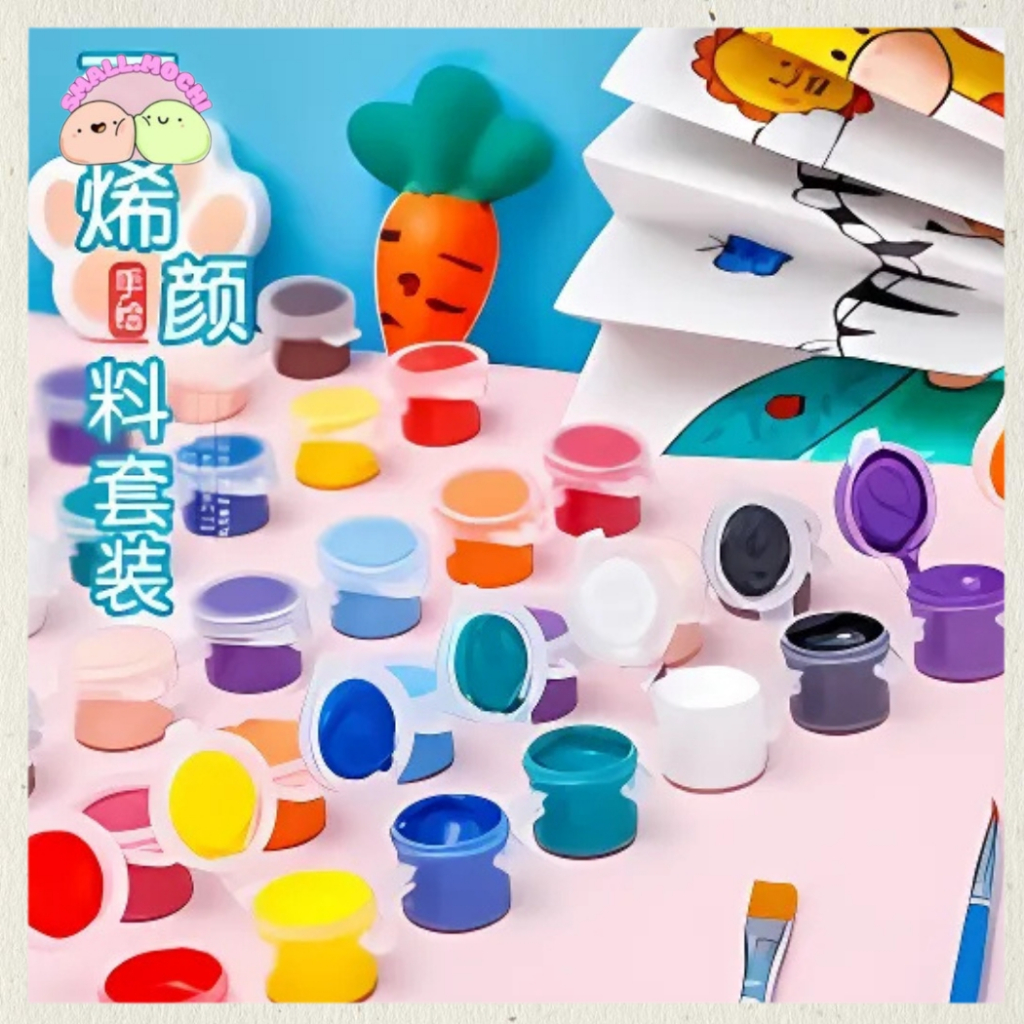 

1 Set Cat Warna DIY 3ml Best Seller AT43