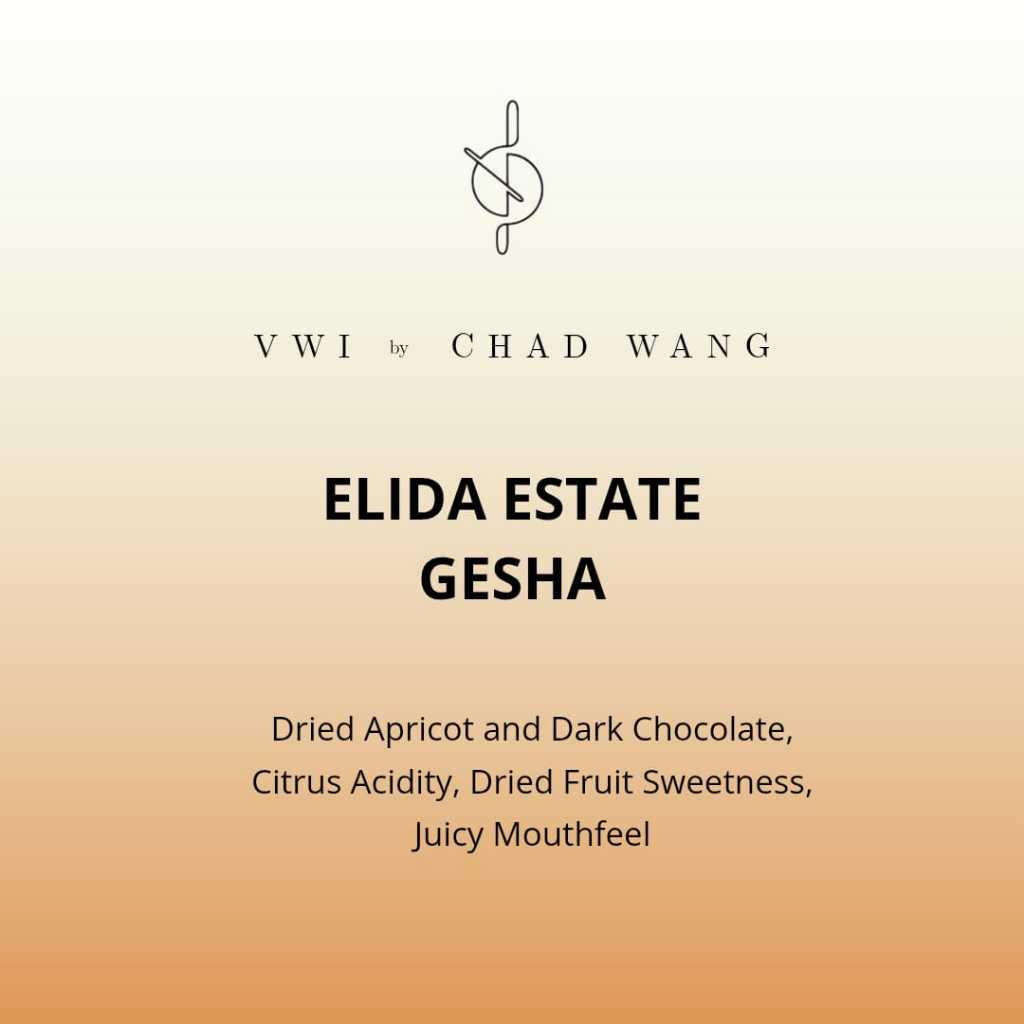 

Panama Gesha Elida Estate Limited Edition Exotic Coffee Beans from VWI by Chad Wang / Biji Kopi Eksotis Panama Gesha Chad Wang Single Dose