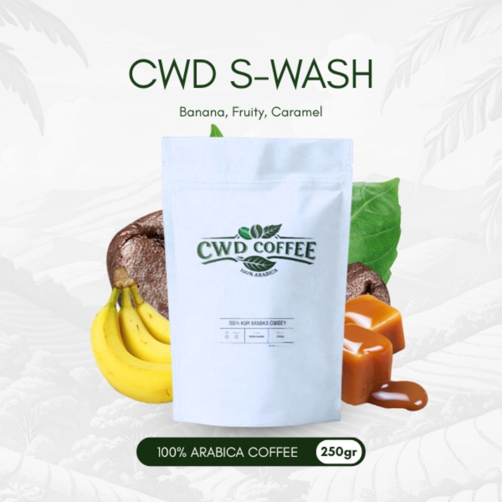 

CWD COFFEE SEMI WASH 100% ARABICA 1000GR | 1KG